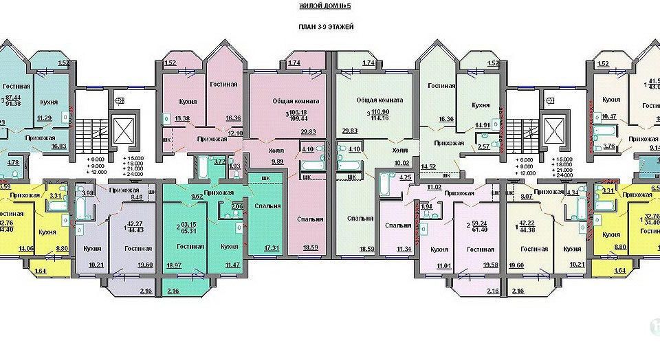 Продаётся 3-комнатная квартира, 114 м²