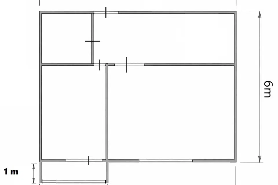 Продаётся 1-комнатная квартира, 41.1 м²