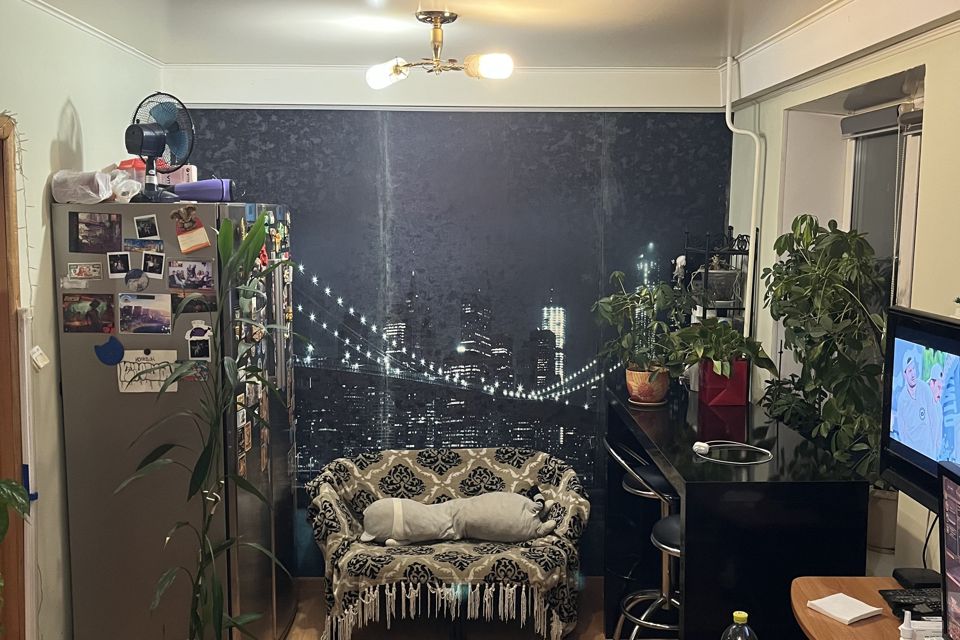 Продаётся 1-комнатная квартира, 46 м²
