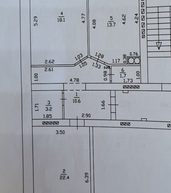 Продаётся 2-комнатная квартира, 74 м²