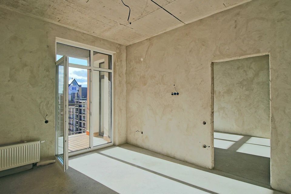 Продаётся 1-комнатная квартира, 52.4 м²