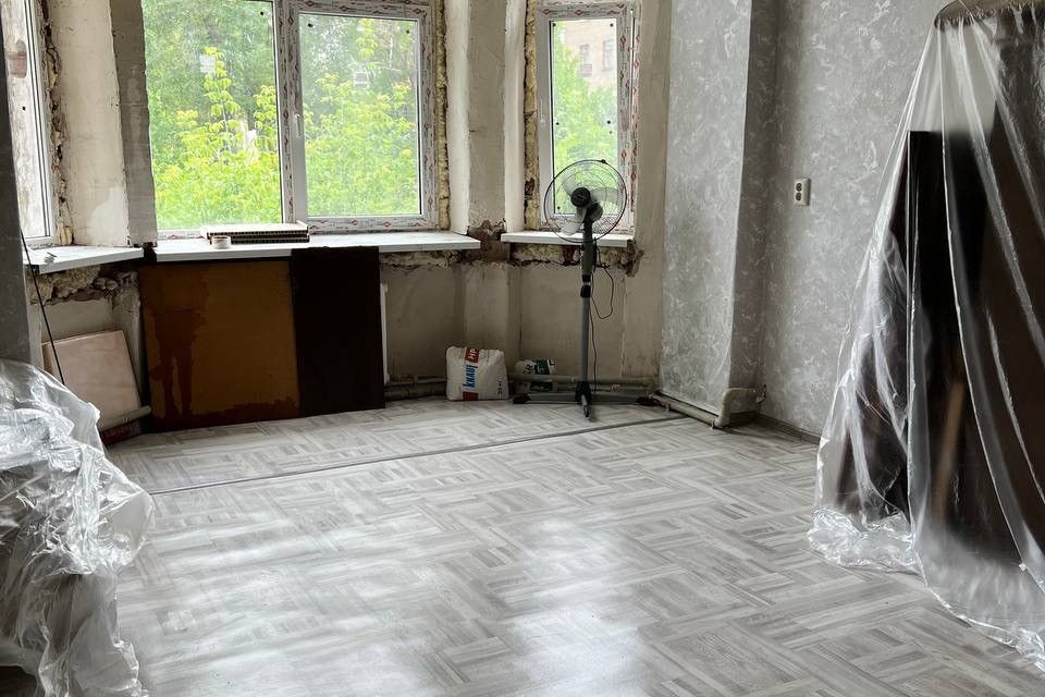 Продаётся 1-комнатная квартира, 35.32 м²