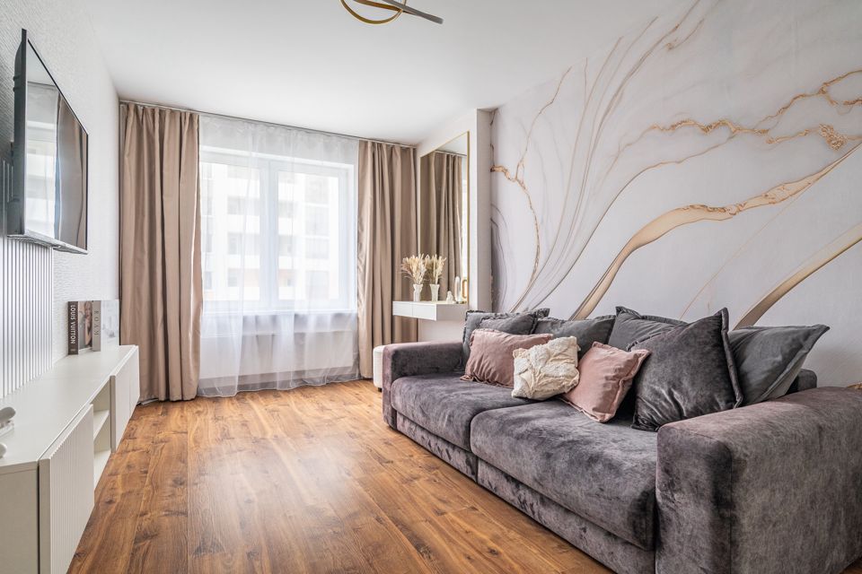 Продаётся 1-комнатная квартира, 39.9 м²