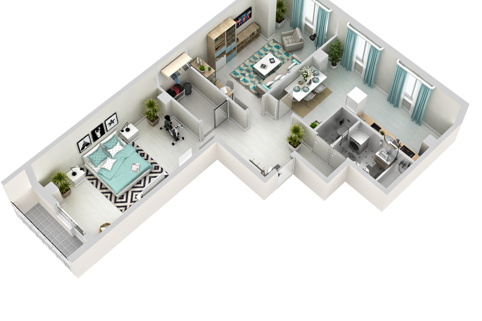 Продаётся 3-комнатная квартира, 78.82 м²