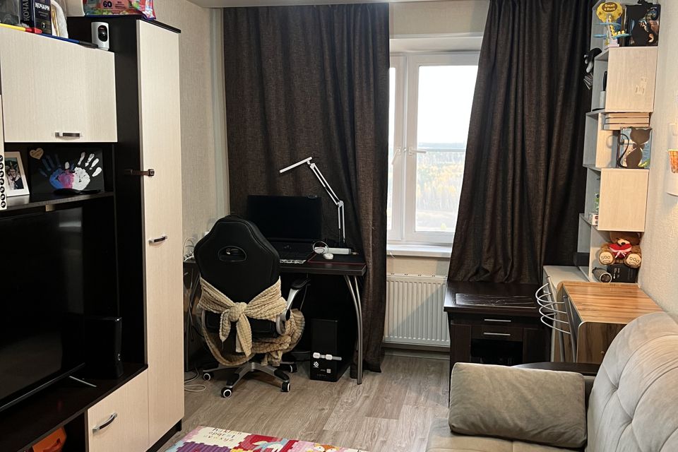 Продаётся 1-комнатная квартира, 38.4 м²