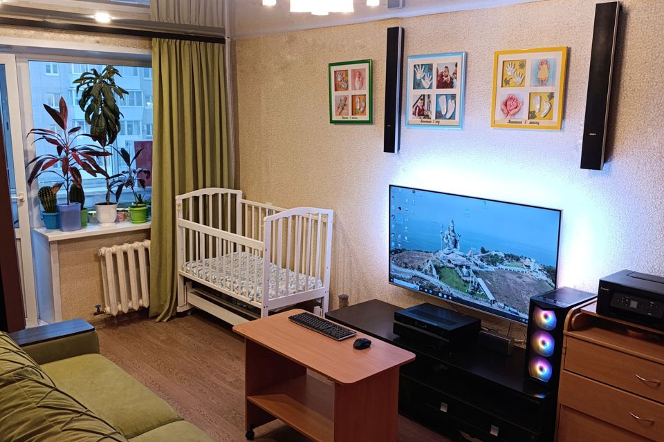 Продаётся 2-комнатная квартира, 45.5 м²