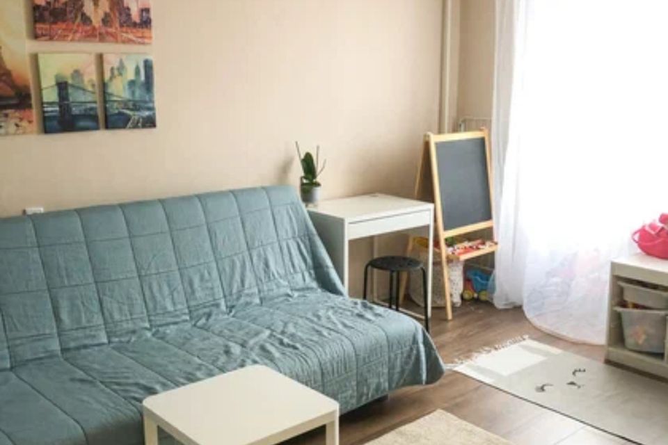 Продаётся 1-комнатная квартира, 34.1 м²