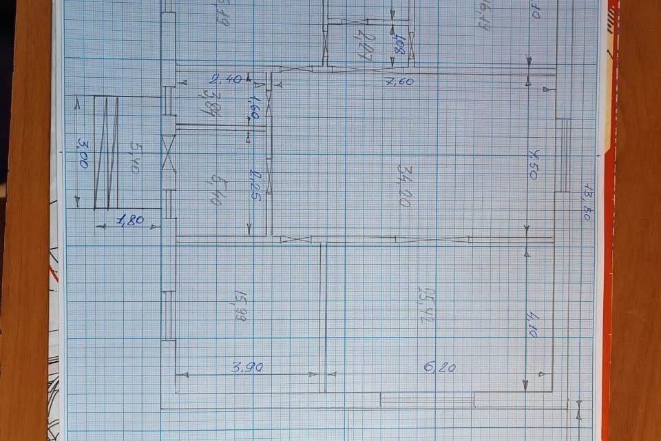 Продаётся 1-этажный дом, 130 м²