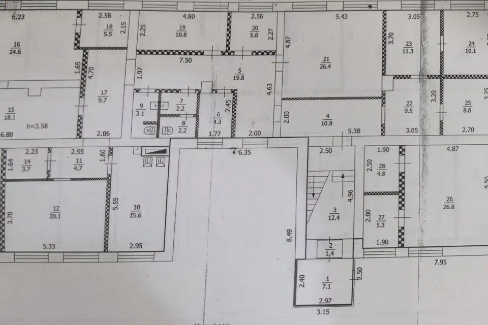 Продаётся помещение своб. назначения, 657.9 м²
