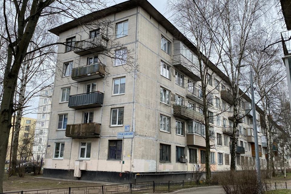 Продаётся 2-комнатная квартира, 45 м²