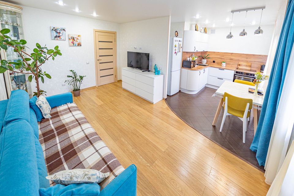 Продаётся 2-комнатная квартира, 54.5 м²