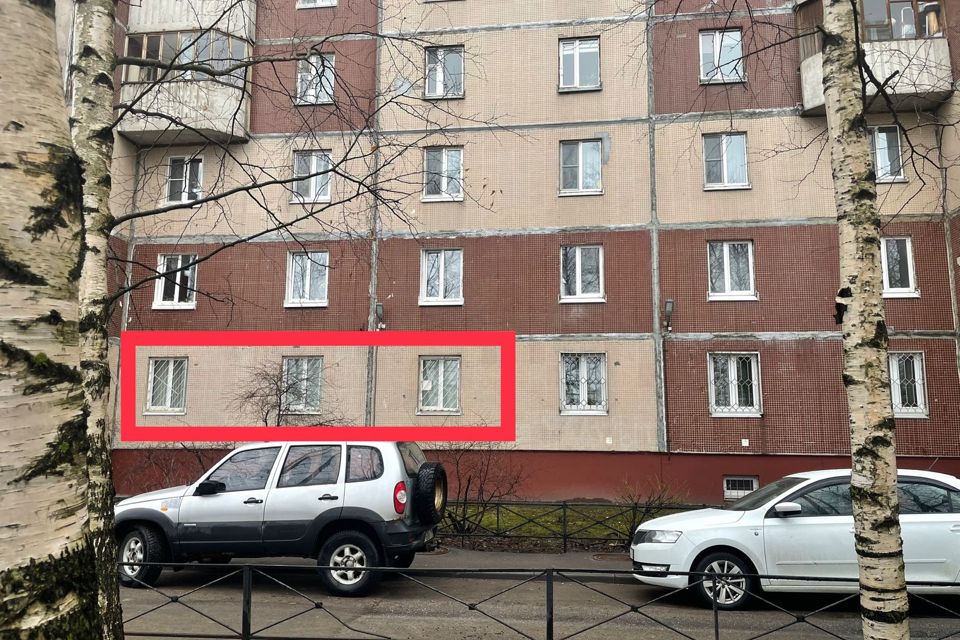 Продаётся 3-комнатная квартира, 68.9 м²