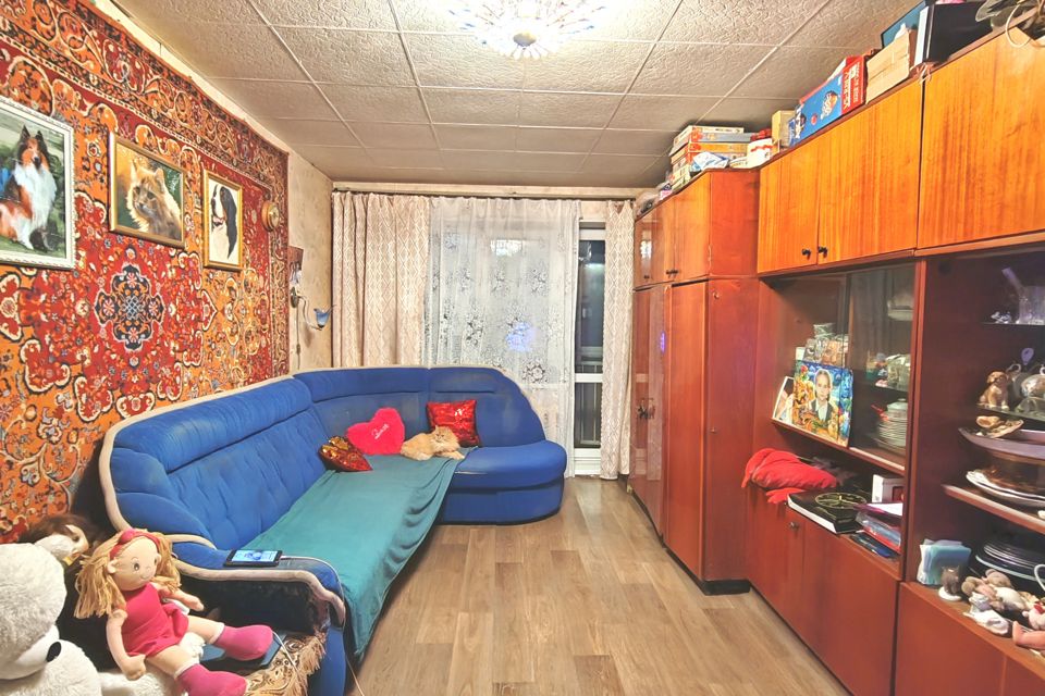 Продаётся 3-комнатная квартира, 61.4 м²