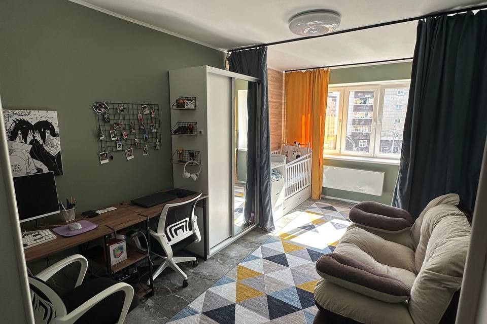 Продаётся 1-комнатная квартира, 32.18 м²
