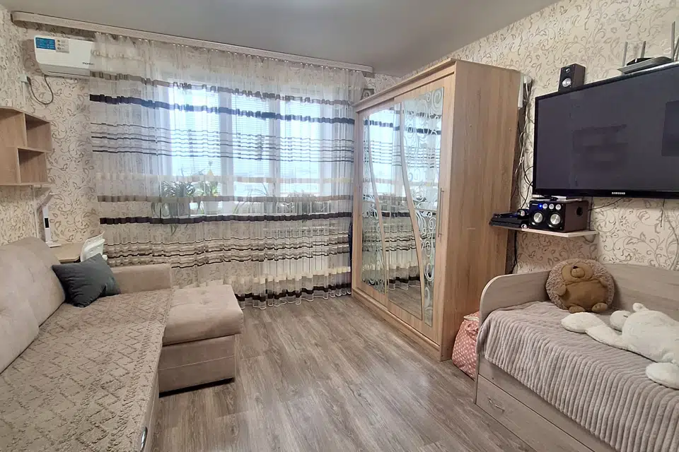 Продаётся 1-комнатная квартира, 33.3 м²