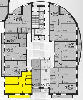 Продаётся 2-комнатная квартира, 63.2 м²