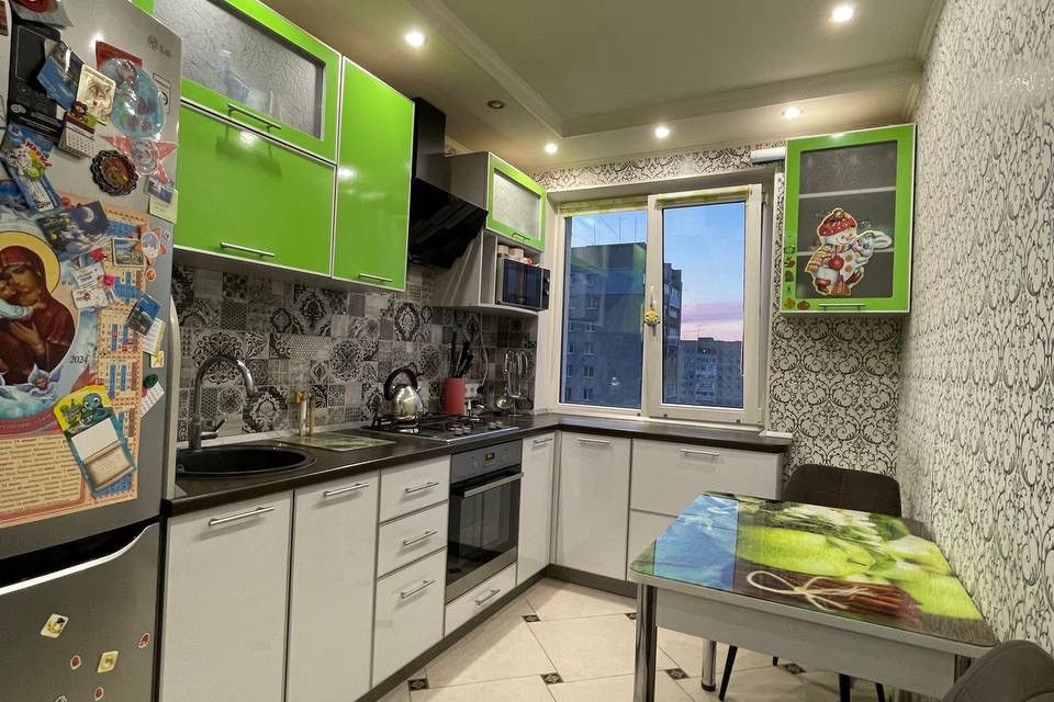 Продаётся 3-комнатная квартира, 58 м²