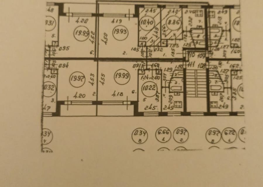 Продаётся 3-комнатная квартира, 58.46 м²