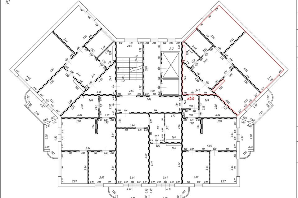 Продаётся 2-комнатная квартира, 70.5 м²