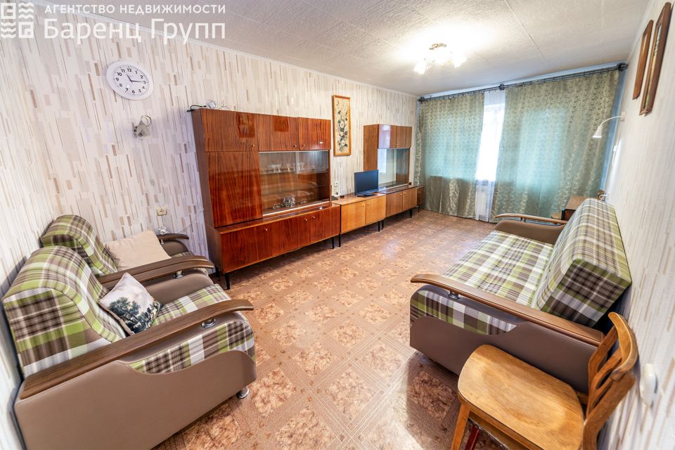 Продаётся 2-комнатная квартира, 43.7 м²