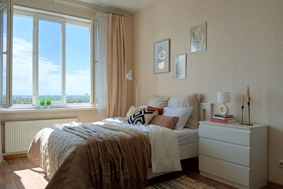Продаётся 1-комнатная квартира, 43 м²