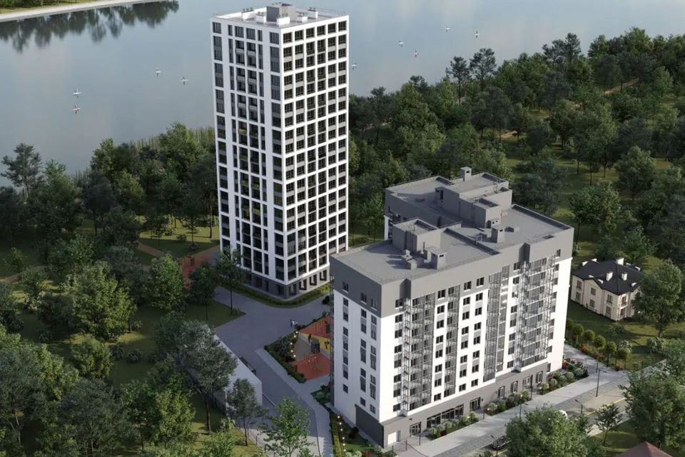 Продаётся 1-комнатная квартира, 43.9 м²