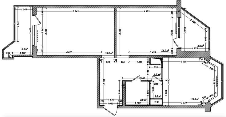 Продаётся 2-комнатная квартира, 62 м²