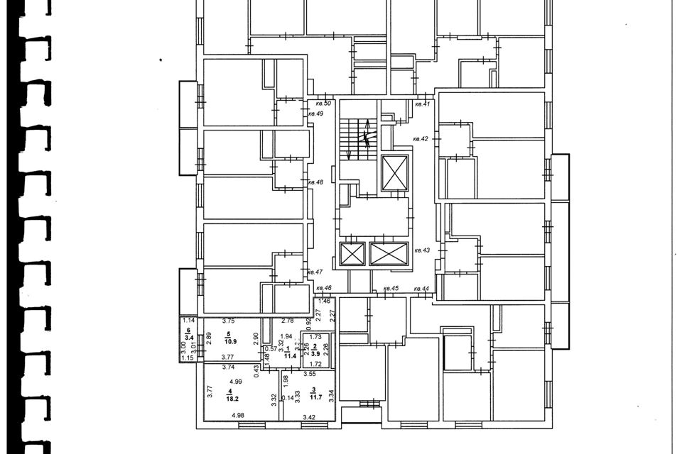 Продаётся 2-комнатная квартира, 57.1 м²