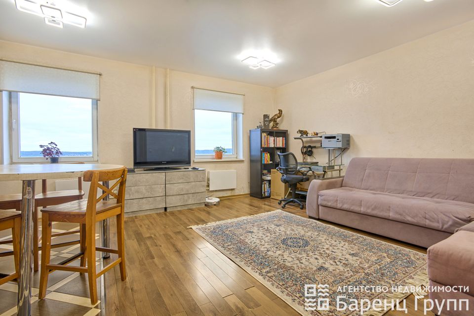 Продаётся 3-комнатная квартира, 71.1 м²