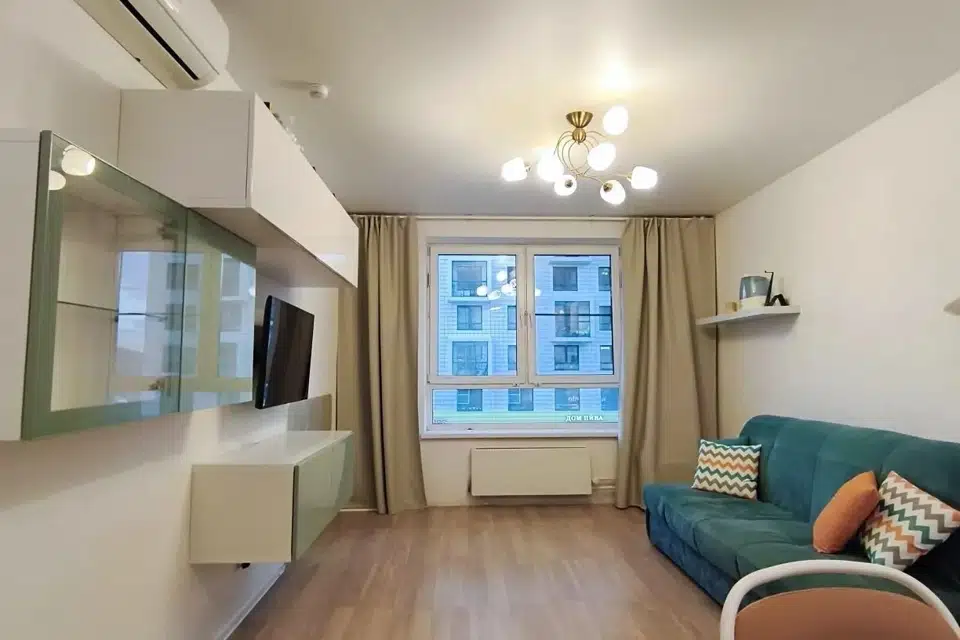 Продаётся 1-комнатная квартира, 43.3 м²