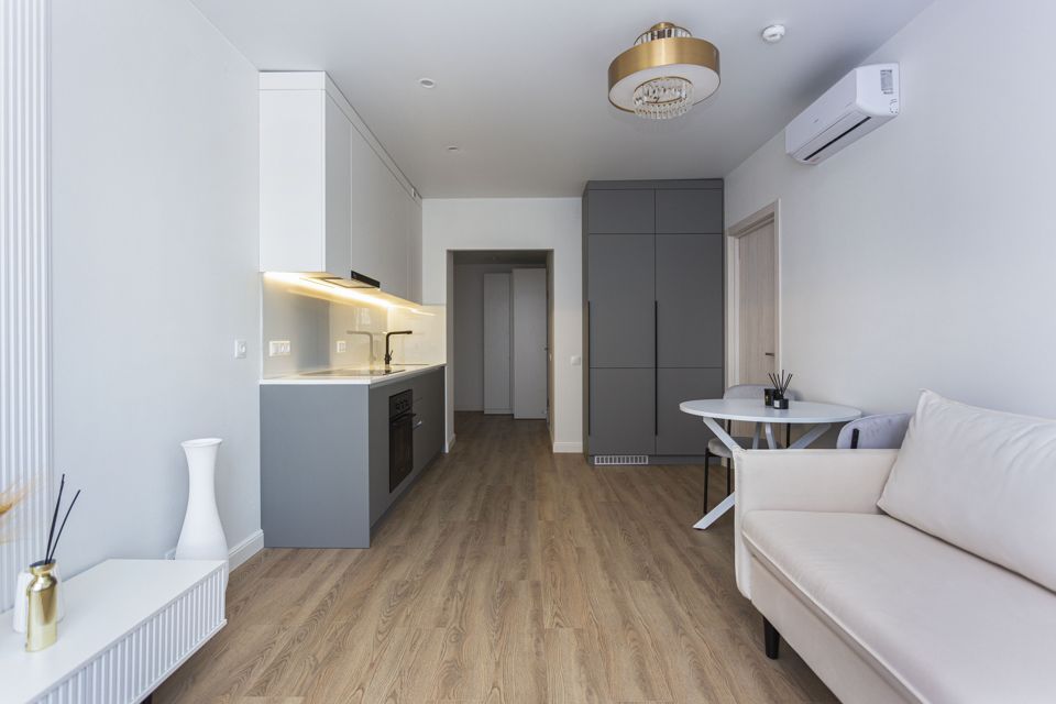 Продаётся 1-комнатная квартира, 43.6 м²