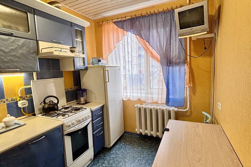 Продаётся 3-комнатная квартира, 61.2 м²
