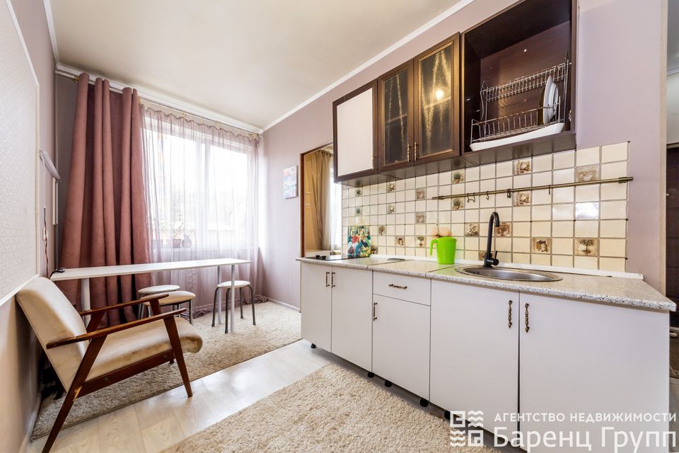 Продаётся 2-комнатная квартира, 41.5 м²