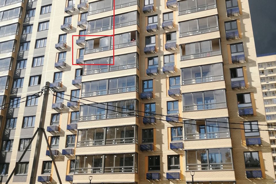 Продаётся 1-комнатная квартира, 38.32 м²