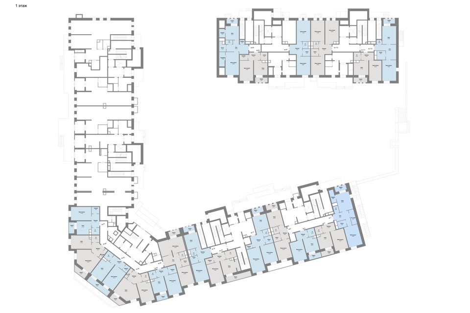 Продаётся 1-комнатная квартира, 42.9 м²