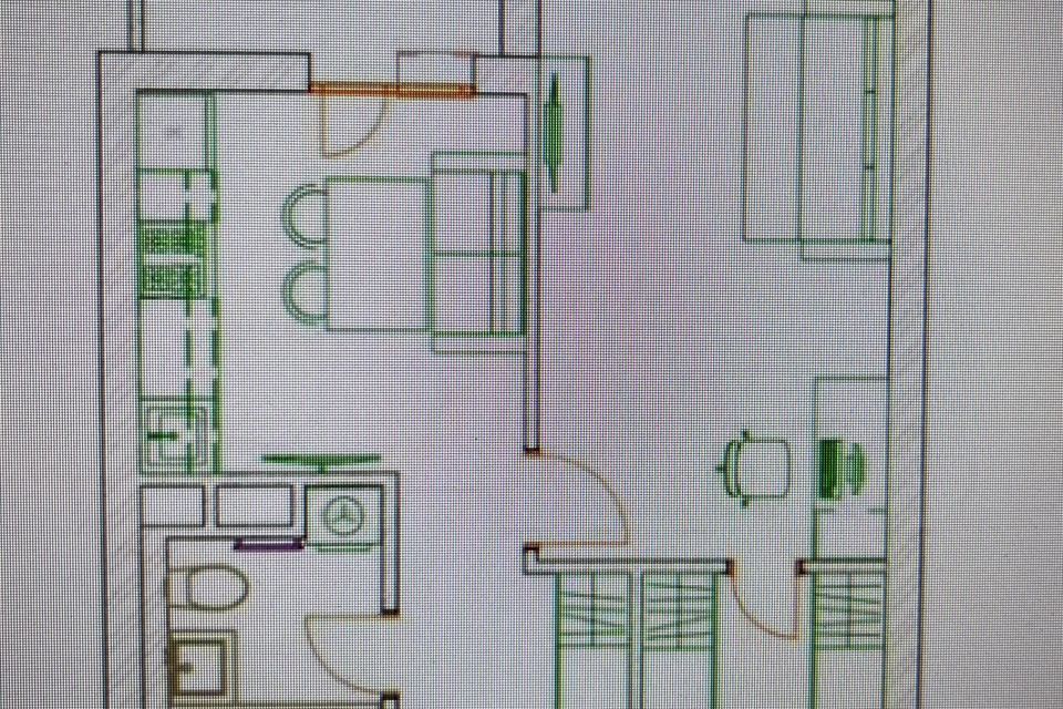 Сдаётся 1-комнатная квартира, 36 м²