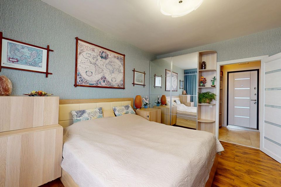 Продаётся 2-комнатная квартира, 53.8 м²