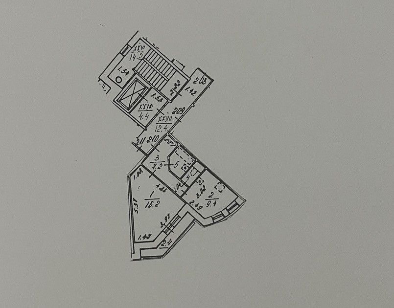 Продаётся 1-комнатная квартира, 39.7 м²