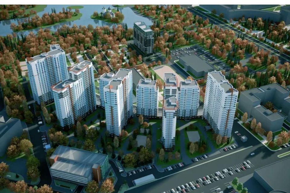 Продаётся 1-комнатная квартира, 40.2 м²