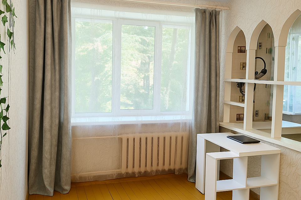 Продаётся 1-комнатная квартира, 28.4 м²