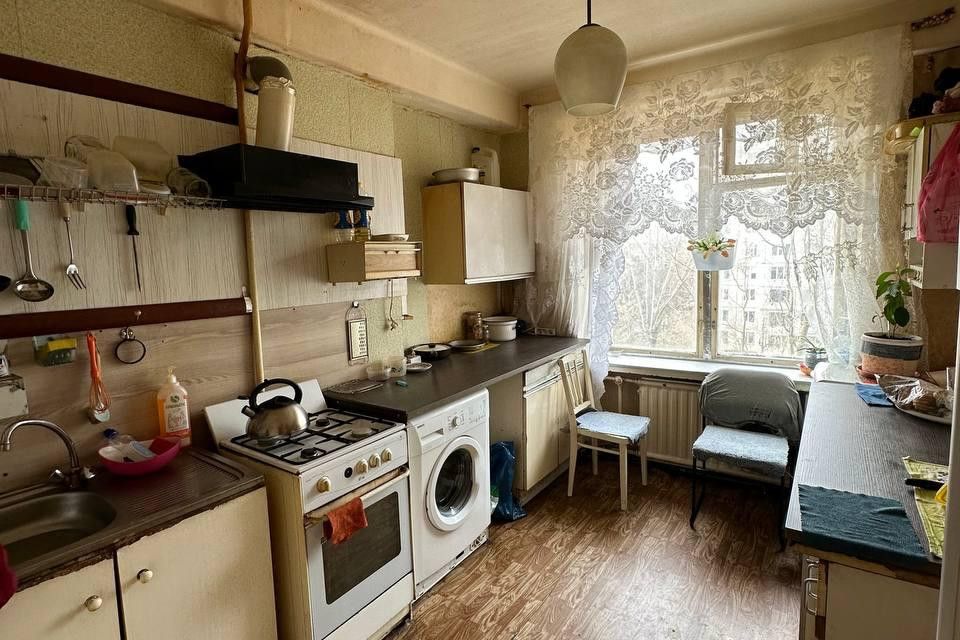 Продаётся 3-комнатная квартира, 62.8 м²