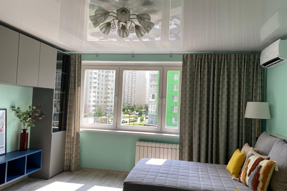 Продаётся 1-комнатная квартира, 38.6 м²