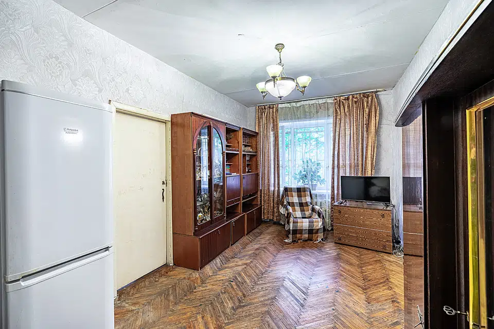 Продаётся 2-комнатная квартира, 43.7 м²