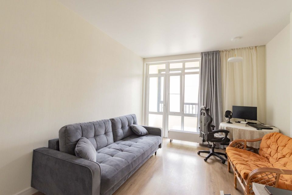 Продаётся 1-комнатная квартира, 41.2 м²