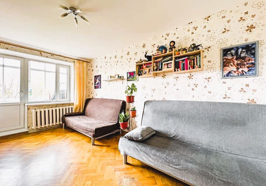 Продаётся 2-комнатная квартира, 42 м²
