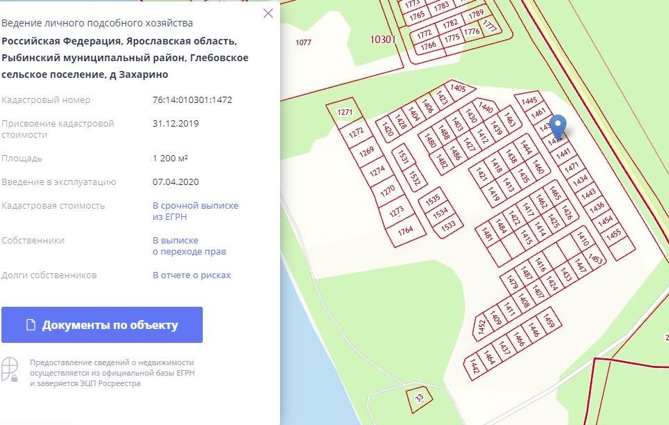 Публичная кадастровая карта ярославской области рыбинский район