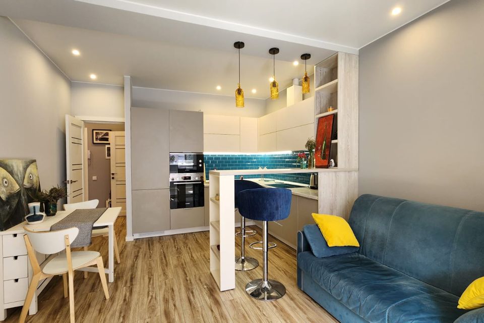 Продаётся 1-комнатная квартира, 48.5 м²