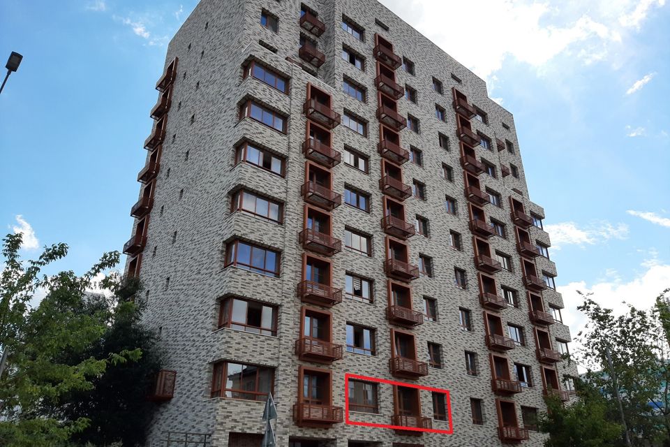 Продаётся 2-комнатная квартира, 56.9 м²