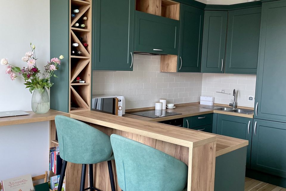 Продаётся 1-комнатная квартира, 39.5 м²