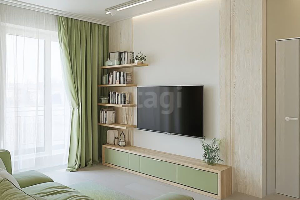 Продаётся 1-комнатная квартира, 38 м²